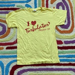 VTG Playfair ‘85 I Love Turbulator Graphic Tshirt